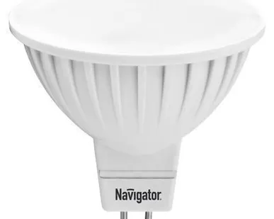 фото Лампа светодиодная LED 5вт 230в GU5.3 дневная Navigator