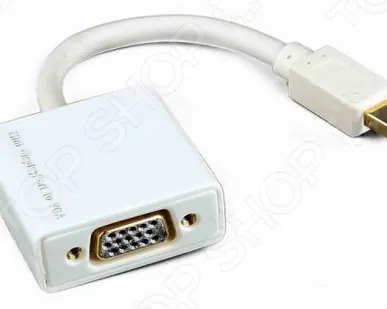 фото Переходник PC Pet Display port mini (male) to VGA (female)