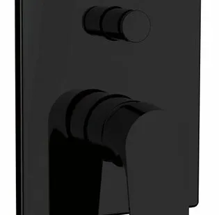 фото Смеситель для душа Aquanet Static Black AF330-51B