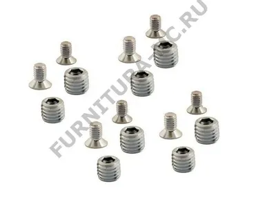 фото Футорка металическая с винтом (комплект)