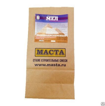Фото №0 Мел строительный 2,5кг (мешок)