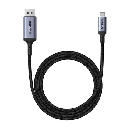 Фото №0 Кабель Baseus High Definition Series 8K 60HZ Type-C - DisplayPort 2 м, чёрный