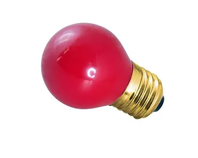 фото Лампа накаливания BL 10Вт E27 красн. NEON-NIGHT 401-112