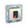 фото Розетка аудио СП UNICA TOP беж. MGU5.486.25ZD