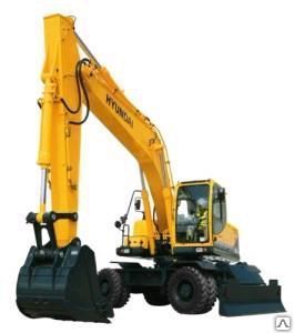 Фото №0 Экскаватор колесный HYUNDAI R210W-9S
