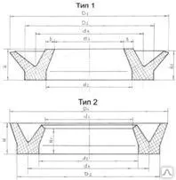 Фото №0 Манжета уплотнительная 1-060-1а