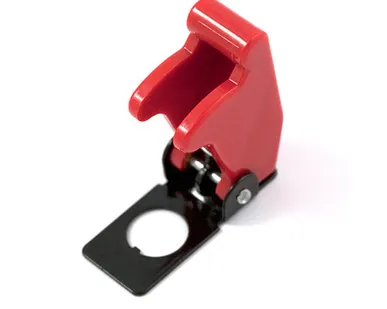 фото Защитная крышка для тумблера типа KN и ASW красная REXANT