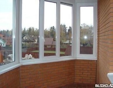 фото Балконы ПВХ, 3-х камерный профиль