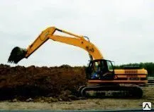 Фото №0 Аренда экскаватора гусеничного и колесного (+ гидромолот)