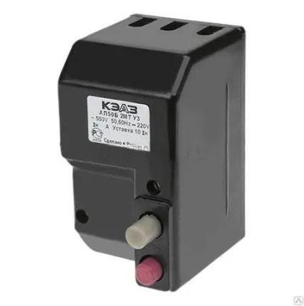 Фото №0 Выключатель автоматический АП50Б-2МТ-40А-10Iн-500AC/220DC-У3-КЭАЗ