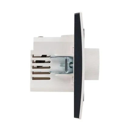 Фото №1 Рамка 2-м Стокгольм бел. с линией цвета черн. PROxima EKF EXM-G-305-10