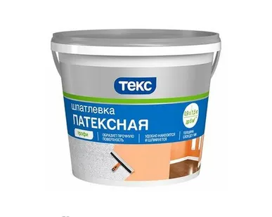 фото Шпатлевка ЛАТЕКСНАЯ для сухих помещений / Профи 1.5 кг