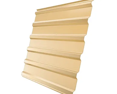 фото Профнастил МП-20 0,7 RAL 1014 слоновая кость 2 м