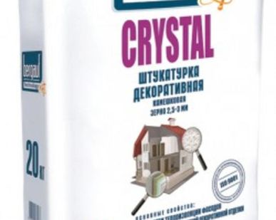 фото Bergauf Crystal Декоративная штукатурка 25 кг