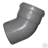 Фото №0 Отвод 110*15 (Фитинги ПВХ для канализационных труб)