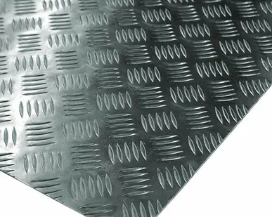 фото Лист г/к 5*1500*3000 рифленый чечевица