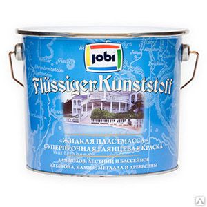 фото Жидкая пластмасса, глянцевая краска Jobi FlussigerKunststoff