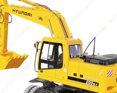 фото Аренда колесного экскаватора Hyundai R200W-7, Москва