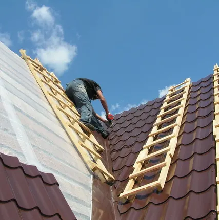 Фото №0 Монтаж кровли