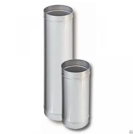 Фото №0 Труба дымохода нержавеющая Ф150 L-1м, 1мм нерж.