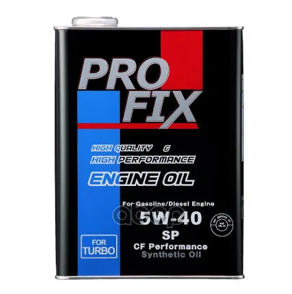 Фото №0 Profix Масло моторное 5W-40 4л Profix - SP5W40C