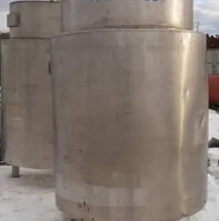 Фото №0 Емкости нержавеющие, объем — 1 куб.м., рубашка, термос, мешалка Б/У в Москве