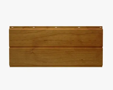 фото Сайдинг Потолочно-фасадная панель «Софит» перфорированный покрытие 3D ольха Россия, эконом, 0.4-0.45 мм