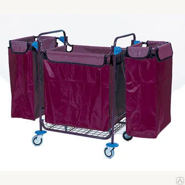 Фото №0 Тележка для сбора белья и мусора