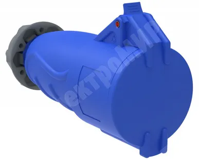 фото Розетка переносная силовая 32A, 2P+E, 230V, IP44 ССИ-223 MAGNUM PSN21-032-3 IEK (ИЭК)