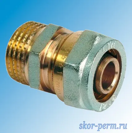 Фото №0 Соединитель НР 16*3/4 Vertum