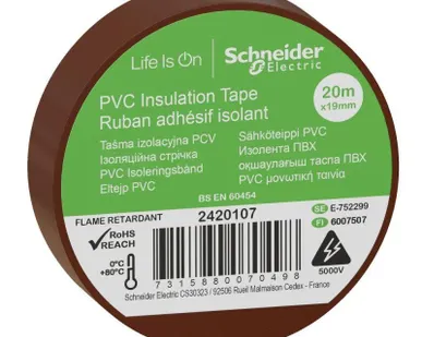 фото Изолента ПВХ 19мм (рул.20м) кор. SchE 2420107