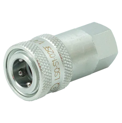 Фото №0 101.12112AC_LSQ-S1-03SF-BSP 3/8 - Быстроразъемное соединение - муфта, DN10, BSP 3/8" внутр., 300 бар.