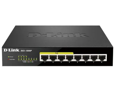 фото Коммутатор D-link DGS-1008P D1A