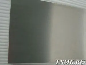 Фото №0 Лист вольфрамовый 0,9 мм ВЛ