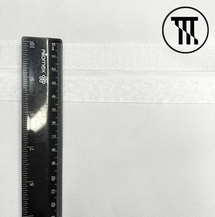 Фото №0 Липучка пришивная, цв. Белый, шир. 2 см