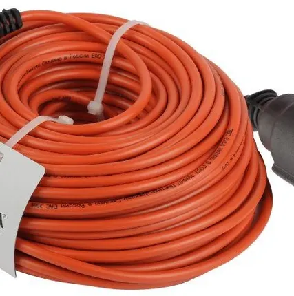 Фото №0 Удлинитель силовой UPx-1-2x1-40m-IP44 в бухте б/з 40м 1 гнездо ПВС 2х1 Эра Б0046808