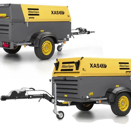 Фото №0 Дизельный компрессор XAS 137 Kd C3 7 бар Q= 7,7 м3/мин