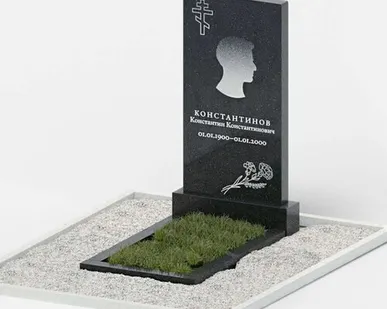 фото Мемориальный памятник из гранита