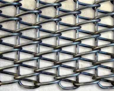 фото Транспортерная сетка Тип-8 сборная одинарная 20x2x8 мм СВ08Г2С