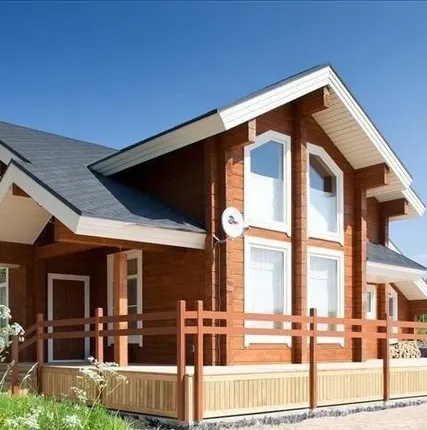 Фото №0 клееный брус, элитные дома, строительство