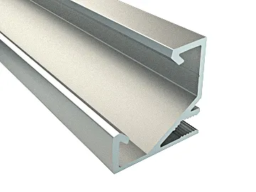 Фото №0 Профиль угловой алюминиевый LC-LPU-1717-2 Anod 17*17 мм