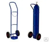 фото Тележка для перевозки двух баллонов ГБ 2