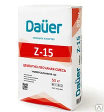 фото Сухая смесь DAUER Z-15 мешок 25 кг