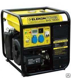 Фото №0 Генератор инверторный ELEKON EPG7200i