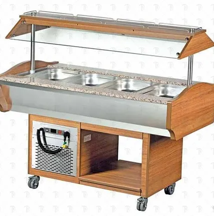 Фото №0 Салат-бар EQTA SB 4C (Walnut)