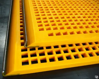 фото Износостойкие просеивающие сита для грохотов и бочек-бутар