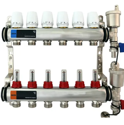 Фото №0 Коллектор нержавеющий в сборе ZOTA 6 выходов