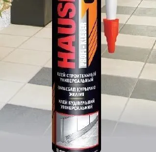 фото Клей строительный универсальный Hauser 601, 260 мл.