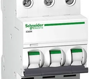 фото Выключатель автоматический 3п 63А С 6кА iK60N Acti9 Schneider Electric