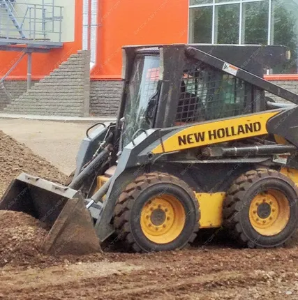Фото №0 Аренда мини-погрузчика New Holland L160, Красноярск